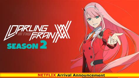 Darling In The Franxx Season 2 Arrival Announcement Release On