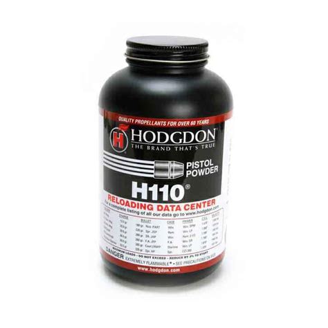 Hodgdon H110 Smokeless Powder 1lb Can 1lb Sportsmans Warehouse