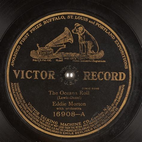 Victor Matrix B 10712 The Oceana Roll Ed Morton Discography Of