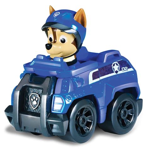 Paw Patrol Racers 3 Pack Vehicle Set Rescue Marshall Spy Chase And