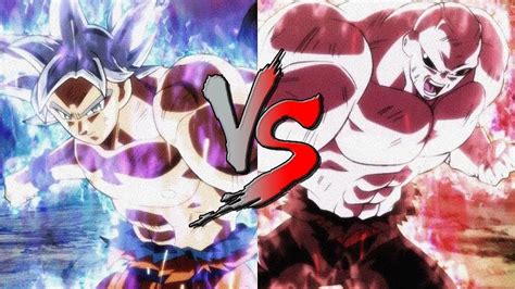 Goku Ultra Instinto Dominado Universo Vs Jiren Full Power Universo