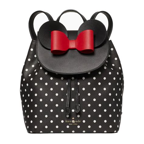 Kate Spade Disney Minnie Mouse Leather Backpack Vs Velez Genuine