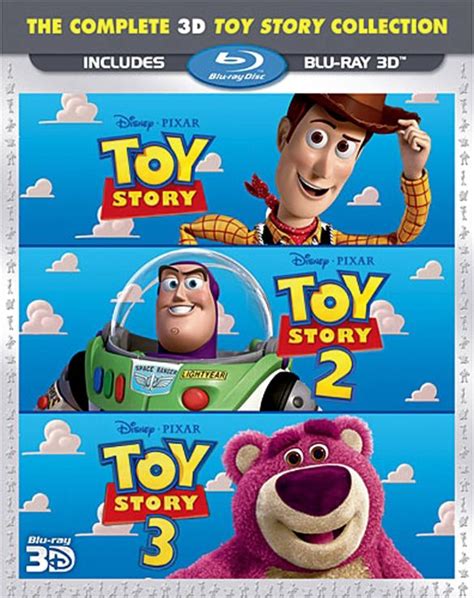 Best Buy Toy Story 3d Trilogy 3 Discs 3d Blu Ray Blu Rayblu