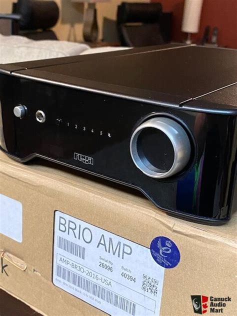 Rega Brio Integrated Amplifier Most Current Model For Sale Canuck