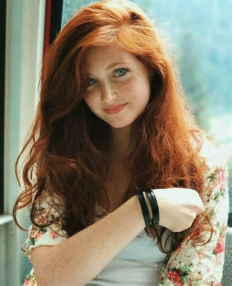 Only Natural Redheads 👱👑🍒 On Instagram “ Welizzie Ginger Blueeyes Freckles Sardas Pecas