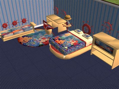 Maybe you would like to learn more about one of these? Mod The Sims - Bucaneer Bedroom - Little Mermaid