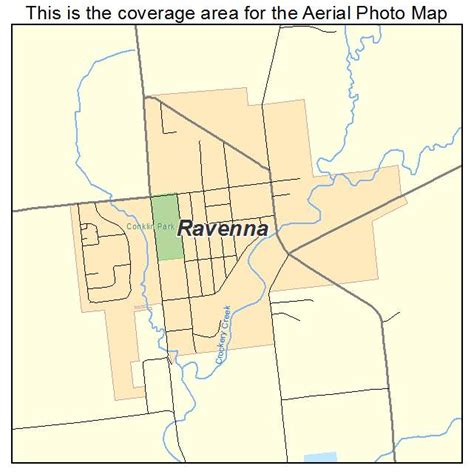 Aerial Photography Map Of Ravenna Mi Michigan