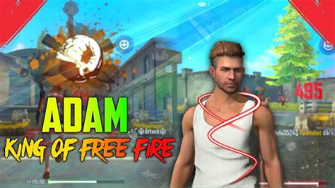 Adam Op Gameplay Garena Free Fire Youtube