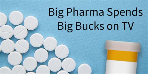 Big Pharma Spends Big Bucks On Tv Ispot Tv