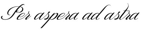 Per Aspera Ad Astra Pronunciation - Pin on Tattoo