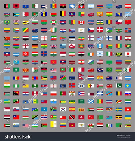 Albums Images List Of Countries A To Z With Flags Completed