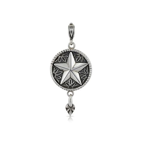 Silver Star Pendant Prey Jewellery