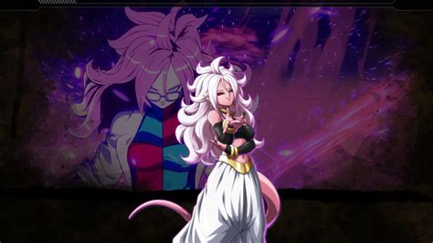 During certain parts of the story, areas of the map will be patrolled by old red ribbon army drones. Dragon Ball FighterZ Android 21 Wallpapers | Cat with Monocle