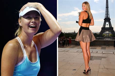 Maria Sharapova Boobs Lips Sex Appeal Tennis Ace Shares Fan Letter