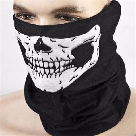 Balaclava Face Maskghost Skull Magic Scarf Bandana Sport Headband For