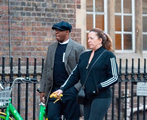 Ian Wright Goes Out For Slap Up Meal Ahead Of Rumoured Im