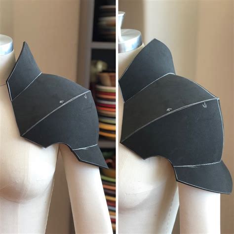 Armor Patterns Shoulder Pauldron Pack Etsy