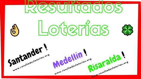 Cabe destacar que la lotería de cundinamarca es una de las instituciones de juegos de azar más antiguas de colombia. Lotería de Santander ultimo sorteo 🍀 Lotería de Medellín 🍀 ...