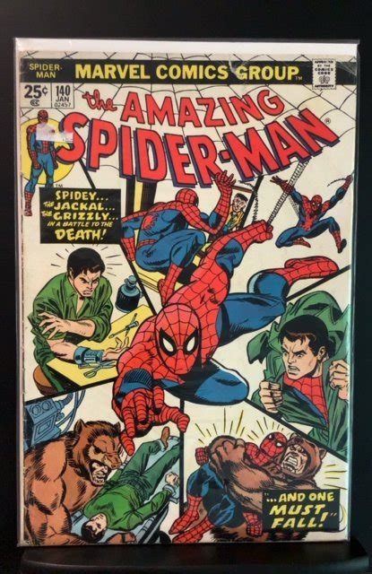 The Amazing Spider Man 140 1975 Comic Books Bronze Age Marvel