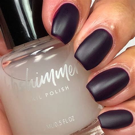 Just because matte manis aren't shiny doesn't mean they're boring. KBShimmer Oh Matte! Matte Nail Polish Top Coat | Nail ...
