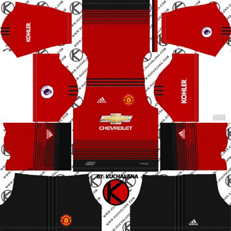 Below we are going to list down the new dream league soccer kits 2019 of all the world famous football clubs like manchester city manchester united barcelona real madrid juventus and more. Manchester United 2018/19 Kit - Dream League Soccer Kits ...