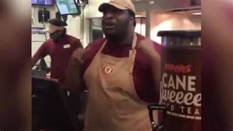 Chaos At Popeyes As Staff Fight Over Accusations Of Selling Chicken
