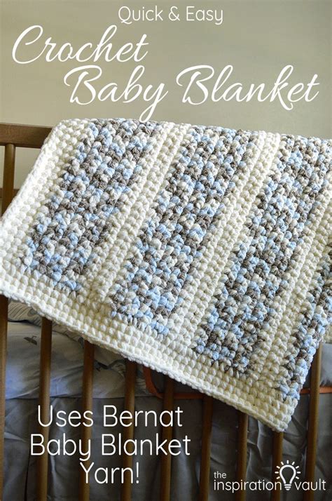 Bernat Baby Blanket Crochet Pattern Easy Ovie Media
