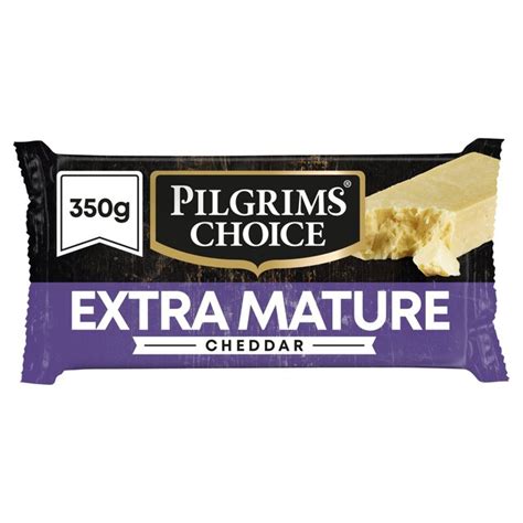 Morrisons Pilgrims Choice Extra Mature Cheddar 350gproduct Information