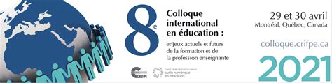 Appel à Communications 8e Colloque International En éducation 29 Et
