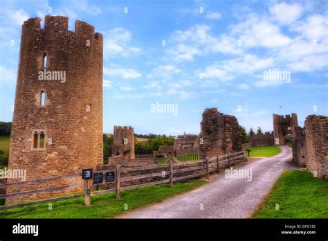 Farleigh Hungerford Castle Somerset England United Kingdom Stock
