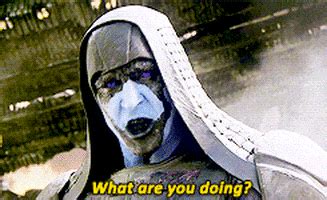 Another common alternative for this is what are you up to? Ronan The Accuser GIFs - Find & Share on GIPHY