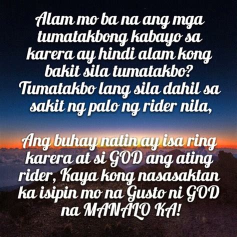 Tagalog Inspirational Quotes Quotesgram