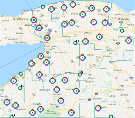 Power Outages Ogande Service Area Map Oge Power Outage Map By