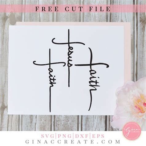 See more of svg files free on facebook. Free SVG Cut File | Faith Crosses plus Jesus Cross - Gina ...
