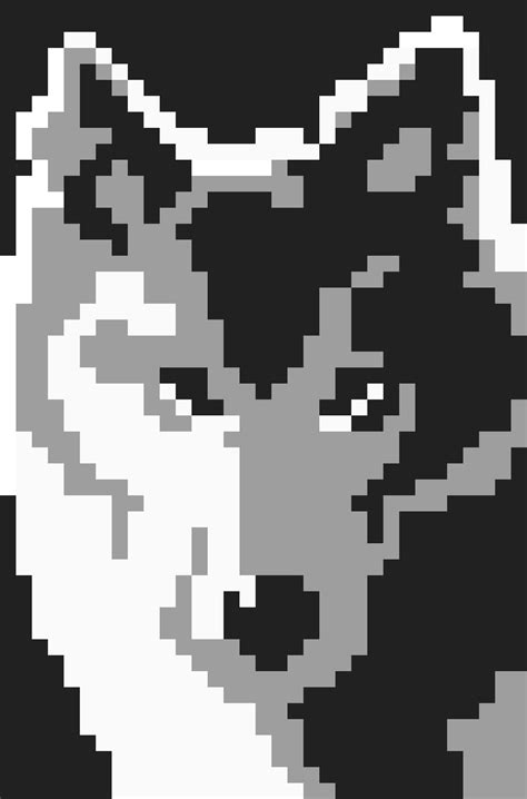Pixilart Wolf Pixel Art By Tobbyfrostfox