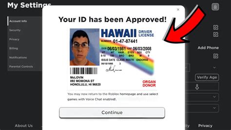 Using A Fake Id To Get Roblox Voice Chat Will It Work Youtube