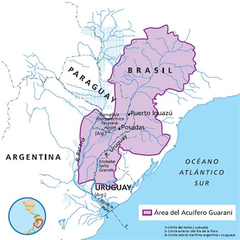 GeografÍa De AmÉrica Estudio De Caso AcuÍfero GuaranÍ