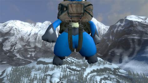 Lucario Goes Skydiving In The Snowy Mountains By Skydiverfan1999 On