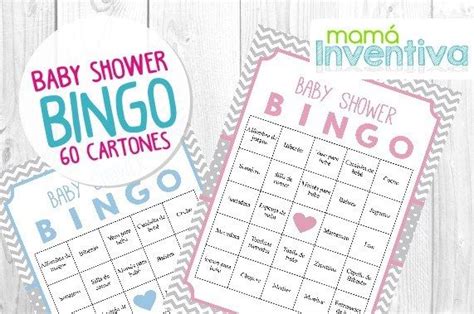 Bingo De Baby Shower Para Imprimir Gratis Bingo Baby Shower Bingo