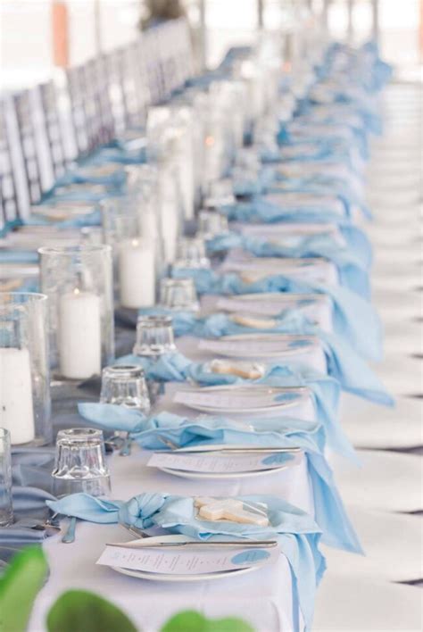 Baby Blue Napkins Unique Props And Events