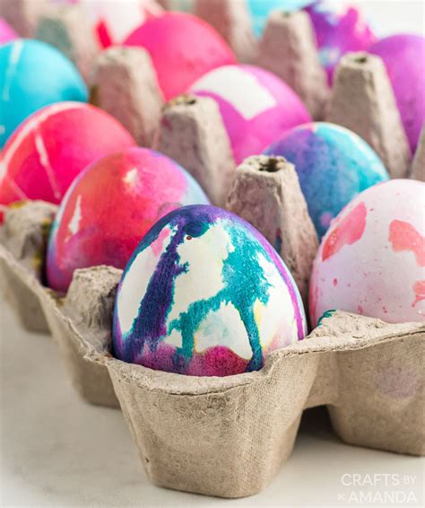 Cool Ways To Decorate Easter Eggs Crafts By Amanda