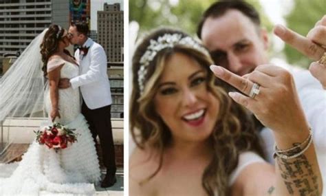 Wedding Bells Eminem S Babe Alaina Scott Walks Down The Aisle With Matt Moeller