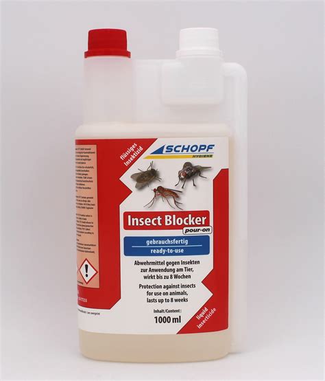 Fliegenabwehr F R Rinder Insect Blocker Pour On Agrotheke