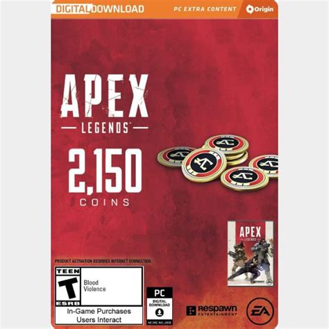 Check spelling or type a new query. Apex Legends - 2,150 Apex Coins - PC - Other Gift Cards ...