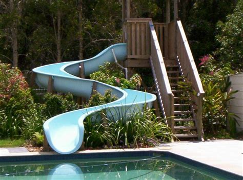 Swimming Pool Water Slide Modular Sections Diy With Images
