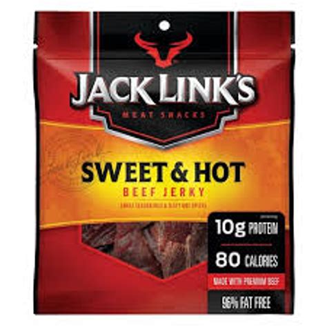 Jack Links Sweet And Hot Beef Jerky Bag 325 Ounce 8 Count Mad Al Candy