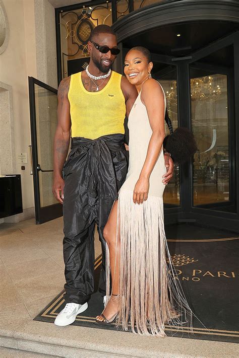 Gabrielle Union Stuns With Dwyane Wade At Milan Fashion Week Photo
