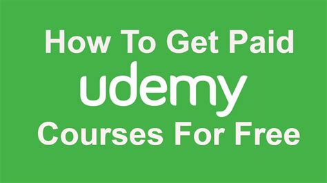 It only takes a bit of plugging on social media to get your first visitors, and there are plenty of ways to monetise your site. How To Get Paid Udemy Courses For FREE 2017 (100% Legal ...