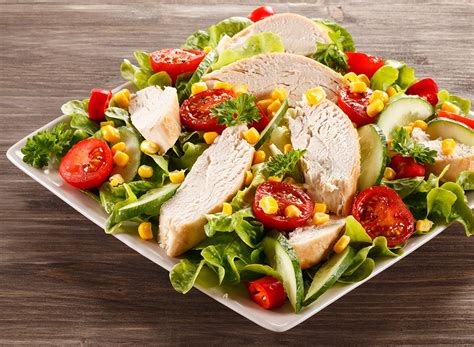 Restaurant chains are required to have nutritional information available upon request. A Salad That Eats Like A Meal Recipe — Dishmaps