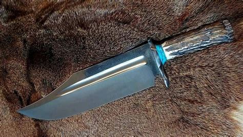 Custom Handmade 1095 Steel Hunter Bowie Knife Kbs Knives Store